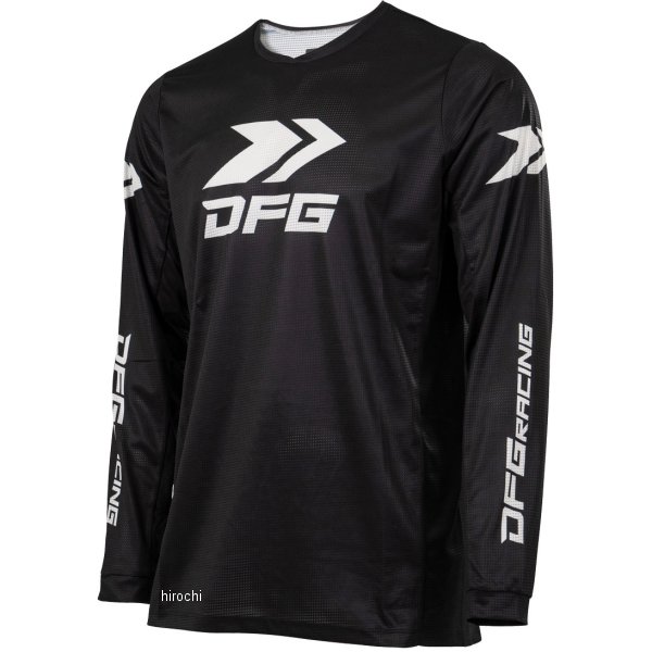 G5698 ディーエフジー DFG ソリッド ジャージ 黒/白 L