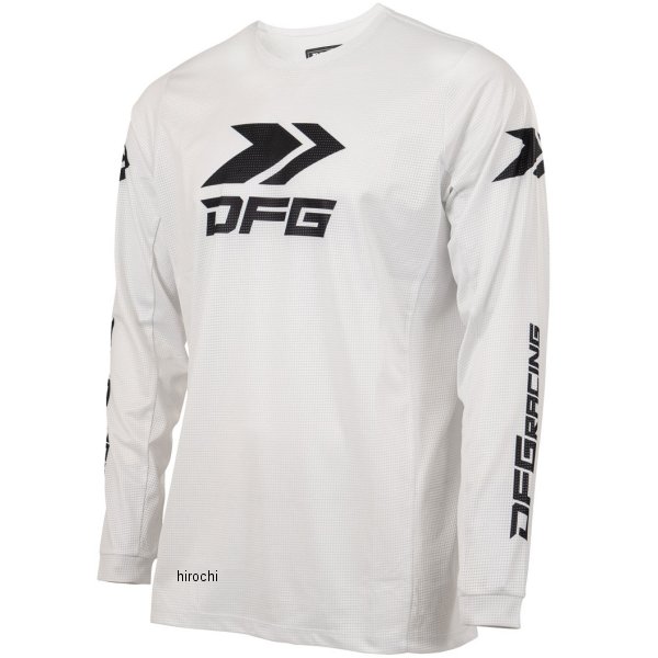 G5708 ディーエフジー DFG ソリッド ジャージ 白/黒 3XL