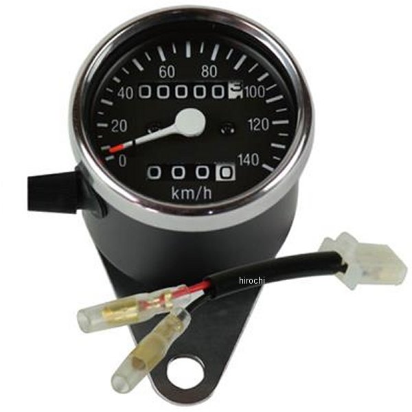 G58-43622-SR1 GOODS グッズ 60φ スピードメーターキット 85年-02年 SR500、SR400 トリップ付き 黒