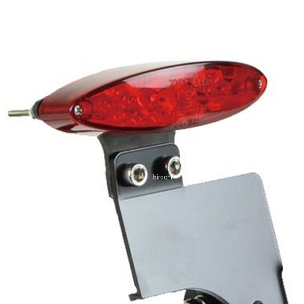 G6-00062 GOODS グッズ LEDオーバルテール レッドレンズ サイドナンバーキット 汎用