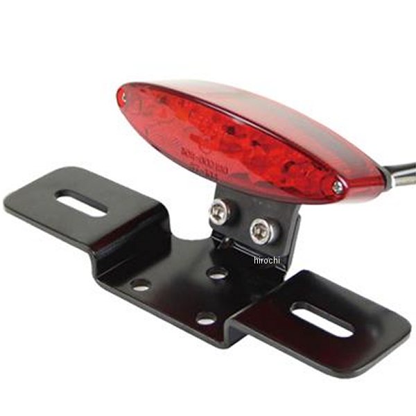 G6-00063 GOODS グッズ LEDオーバルテール レッドレンズ フェンダーマウントキット