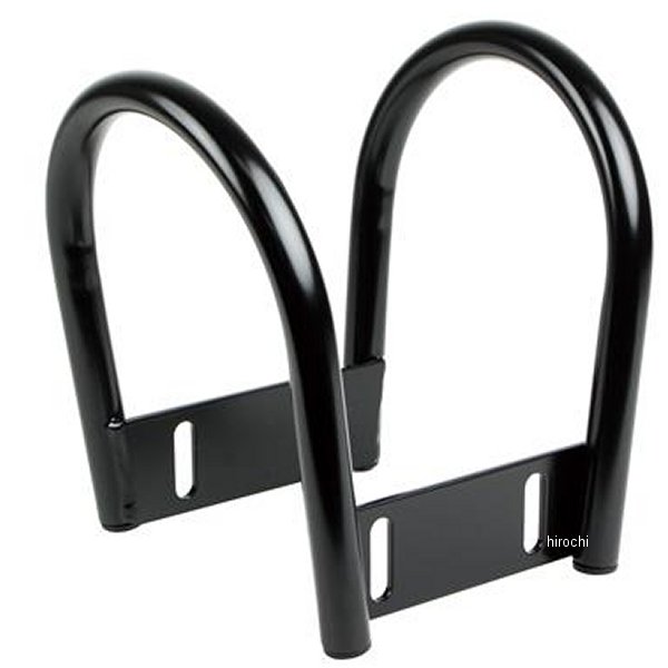 G6-00101 GOODS グッズ パイプワークフロントフェンダー ハーレー スポーツスター、ダイナ（39mmナローグライド） 黒