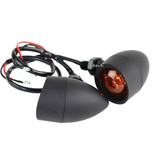 G6-00154 GOODS グッズ ブリムタイプLEDウインカー 黒