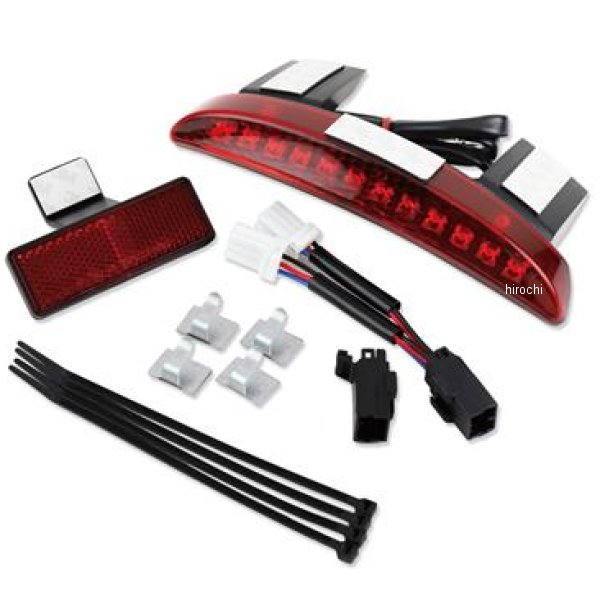 G6-00218 GOODS グッズ LEDインセットテールランプ KIT 14年以降 XL883N、XL1200X、Xl1200V レッド