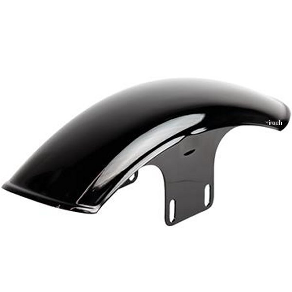 G6-00250 GOODS グッズ タイトリブ フロントフェンダー ショート 78年以降 SR500、SR400 黒塗装仕上げ