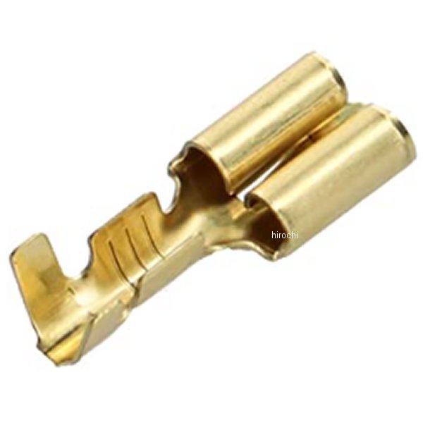 G7-00038SET GOODS グッズ 丸型ギボシ端子 メス 100個セット