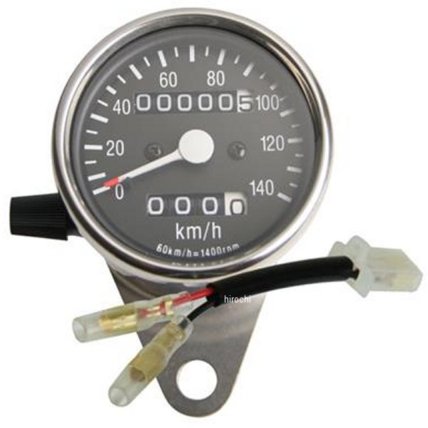 G7-00084 GOODS グッズ サイドマウントメーターキット φ60 トリップ付き 99年以前 ドラッグスター400