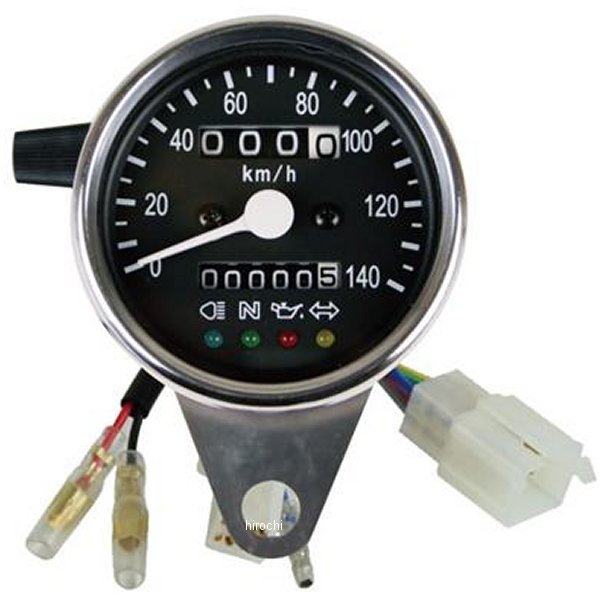 G7-00107 GOODS グッズ サイドマウントメーターキット φ60 インジゲーターランプ付き 06年以前 エストレヤ