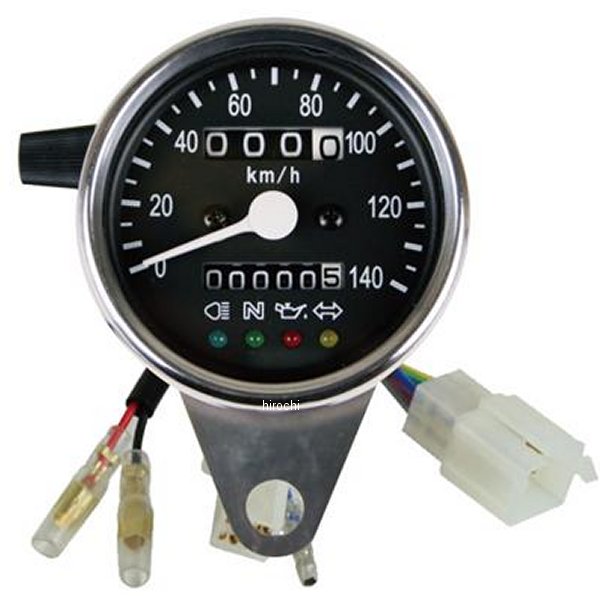 G7-00113 GOODS グッズ サイドマウントメーターキット φ60 インジゲーターランプ付き 06年以前 250TR