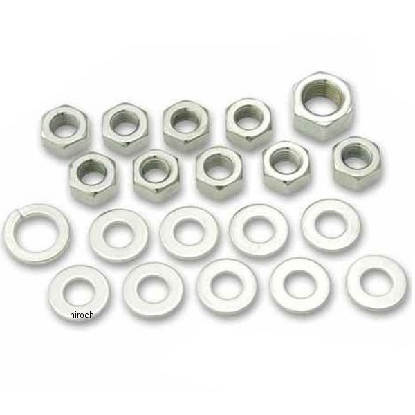 G8112-20 ガッツクローム キッカーカバーナットキット クローム