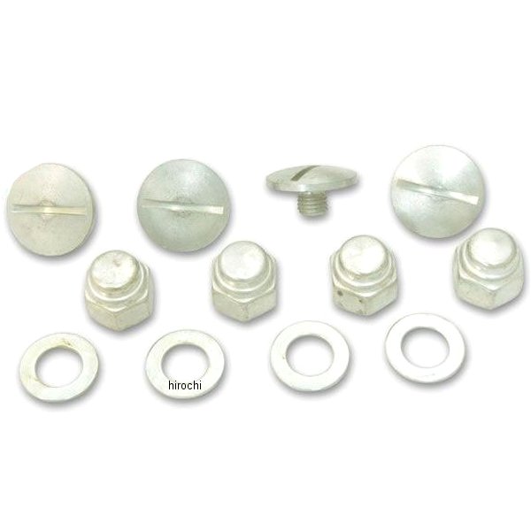 G8223-8 ガッツクローム ロッカーシャフトエンドキャップナットキット 66年-70年 ショベル