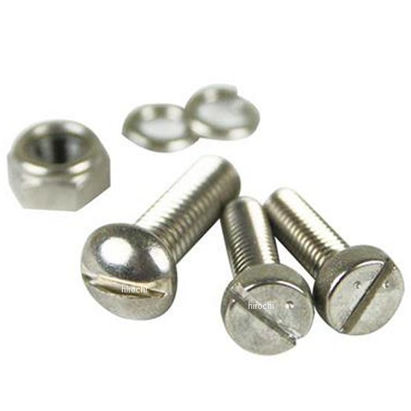 G9-00104 GOODS グッズ クロームレバー用ステンレスマイナスネジセット