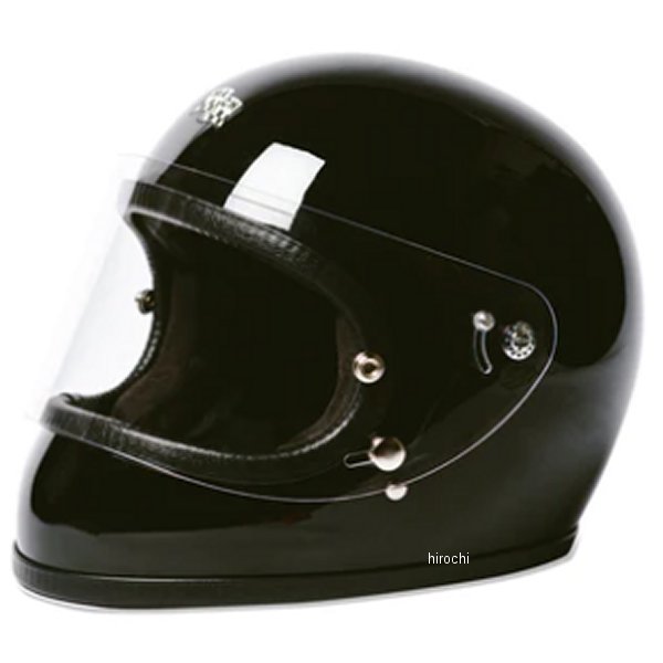 GA-00171 GOODS グッズ McHAL マックホール MACH02 APOLLO フルフェイスヘルメット Sサイズ グロスブラック