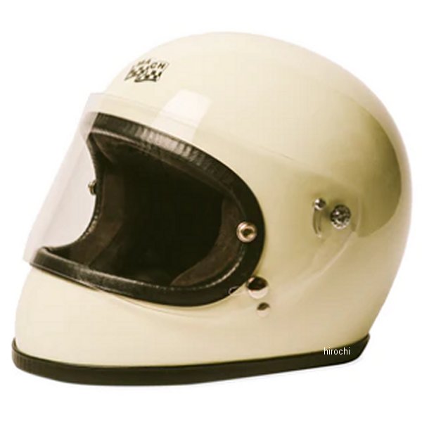 GA-00179 GOODS グッズ McHAL マックホール MACH02 APOLLO フルフェイスヘルメット Sサイズ アイボリー