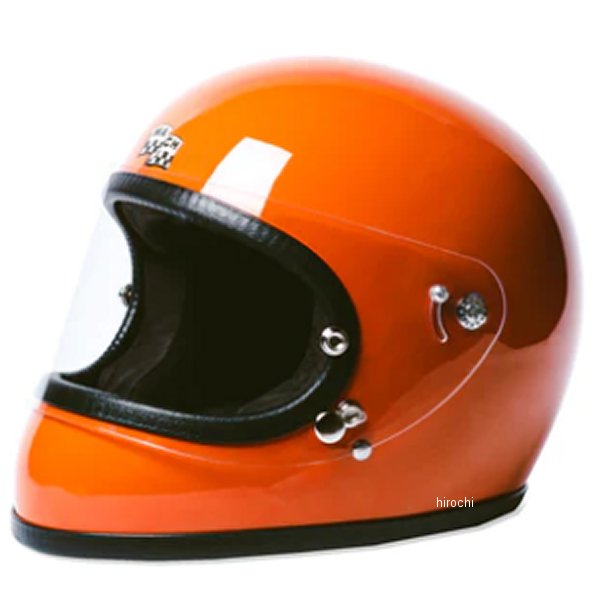GA-00183 GOODS グッズ McHAL マックホール MACH02 APOLLO フルフェイスヘルメット Sサイズ オレンジ
