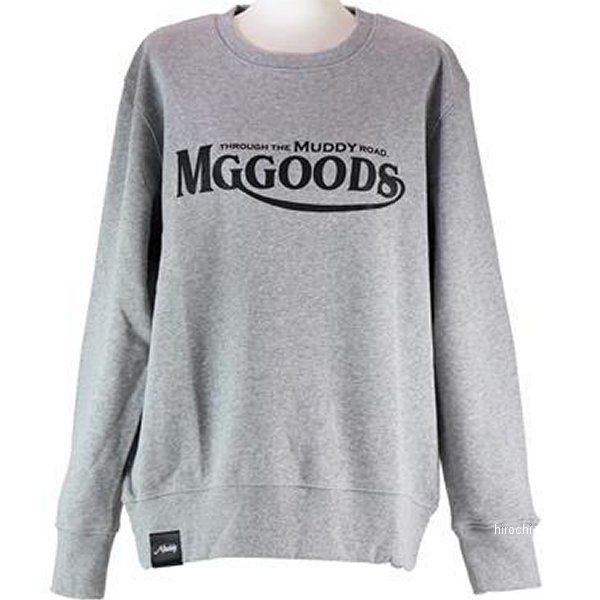 GA-00228 GOODS グッズ MGGOODS SmiLes 8.8oz クルーネック Mサイズ グレー