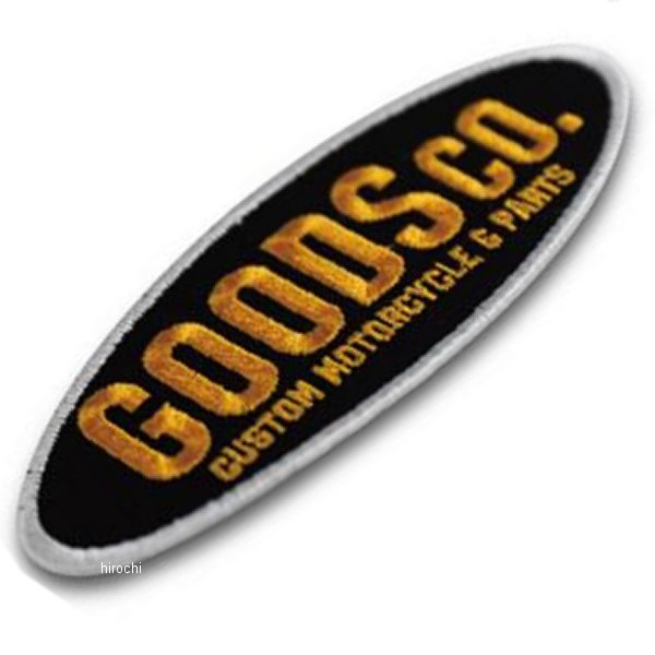 GA-00278 GOODS グッズ GOODS ワッペン 黒/黄/白
