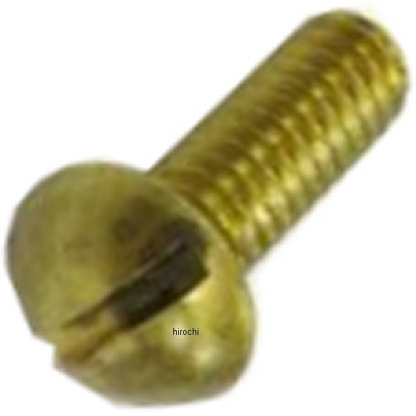 GC-71229 ガッツクローム スロテッドスクリュー ブラス 1/4-20×3/4