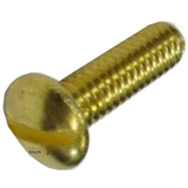 GC-74144 ガッツクローム スロテッドスクリュー ブラス 5/16-18×1インチ