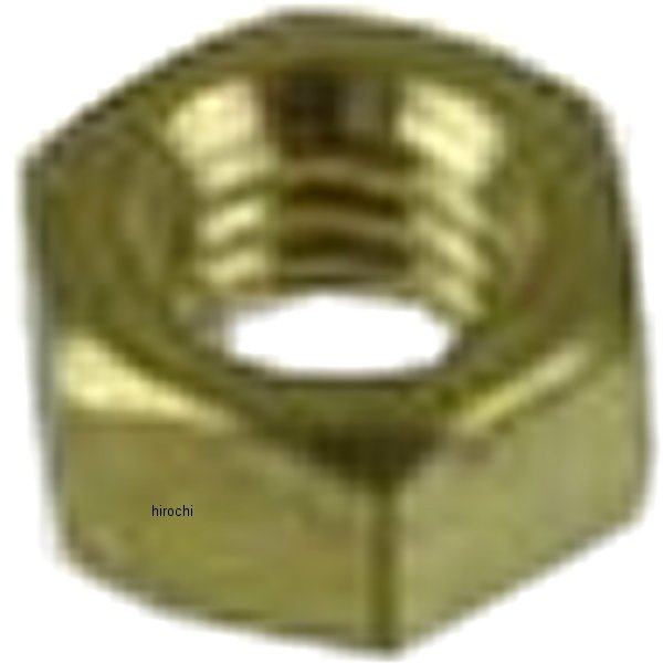 GC-74154 ガッツクローム ヘックスナット ブラス 粗目 3/8-16