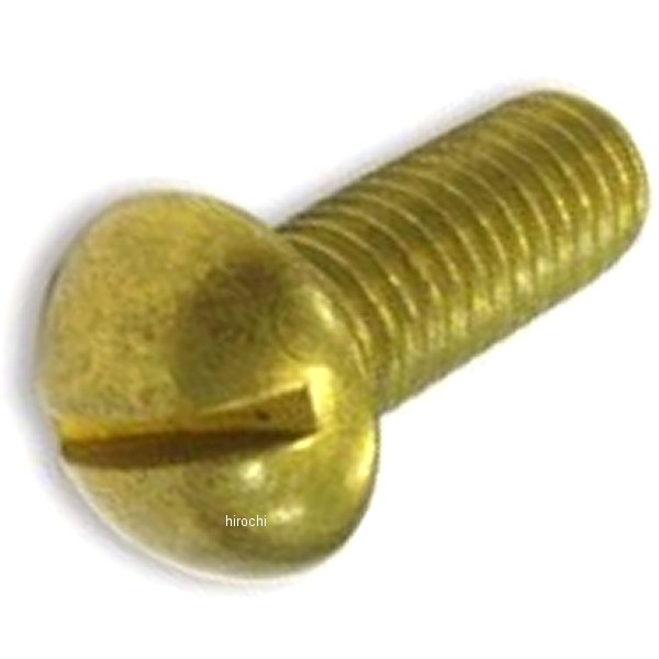 GC-79960 ガッツクローム スロテッドスクリュー ブラス 3/8-16×1インチ