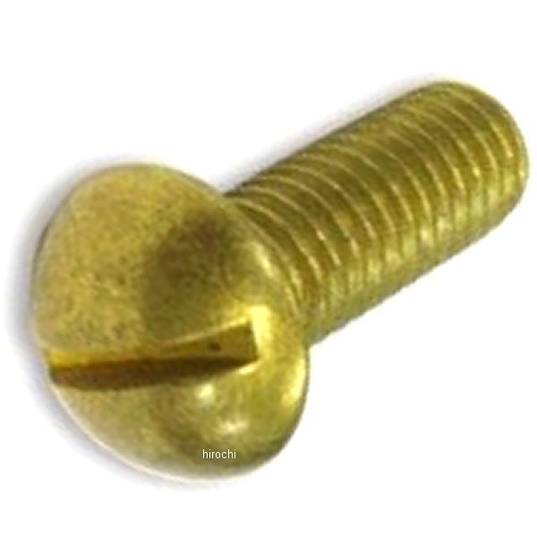 GC-79962 ガッツクローム スロテッドスクリュー ブラス 3/8-16×1-1/2インチ