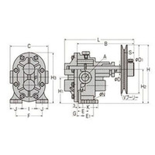 GC-20 工進　ギヤーポンプ