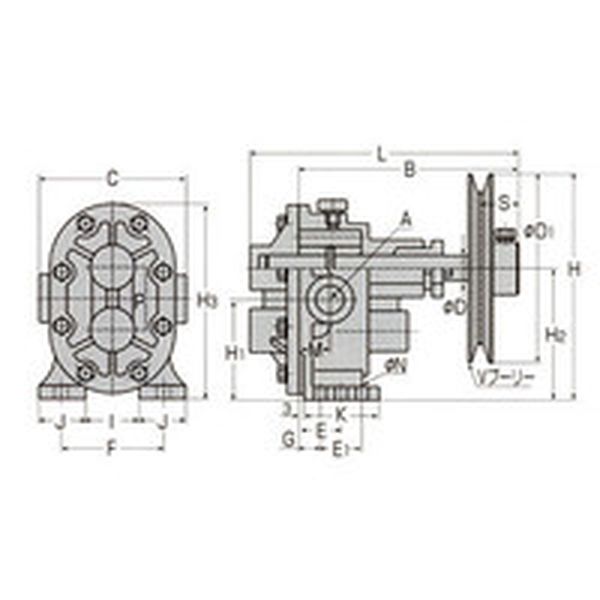 GC-25 工進　ギヤーポンプ