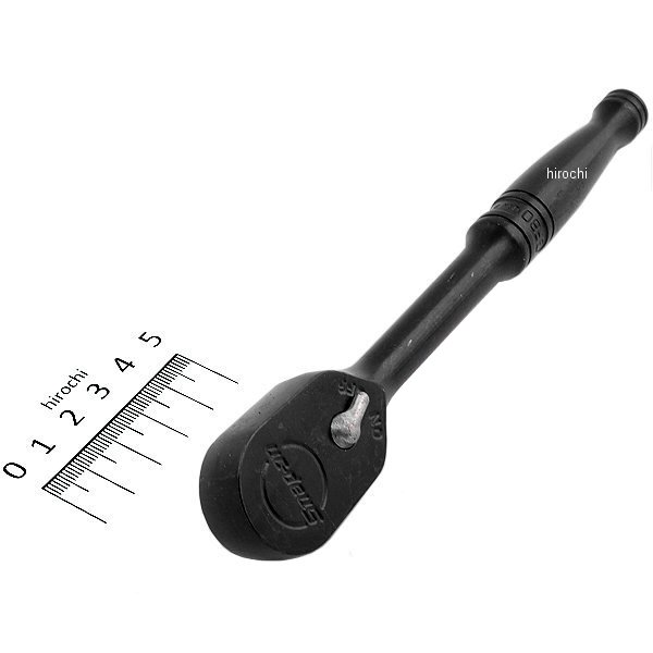 GF80 スナップオン Snap-on 3/8インチ ラチェット スタンダード ハンドル 全長 189mm 黒