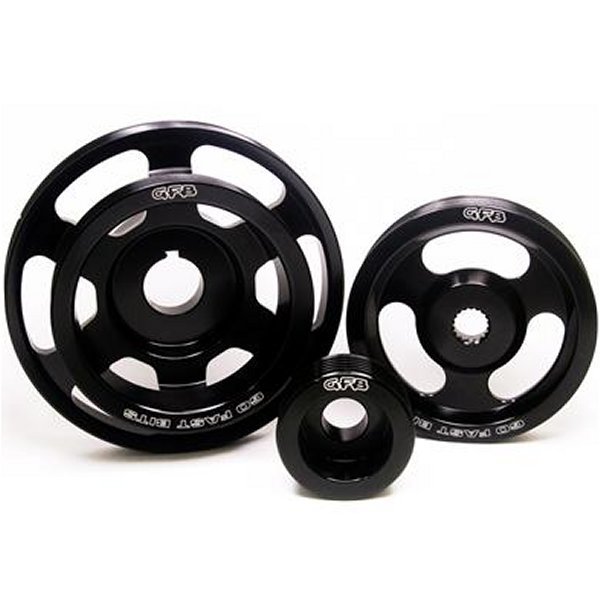 GFB 08+ WRX/STi / 09年以降 フォレスター / 03-09 LGT 3 pc Underdrive/Non-Underdrive Pulley Kit