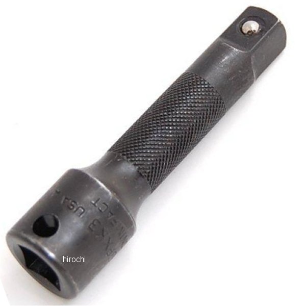 GFXK3 スナップオン Snap-on 3/8インチ エクステンション フリクション ボール 黒 全長 76mm