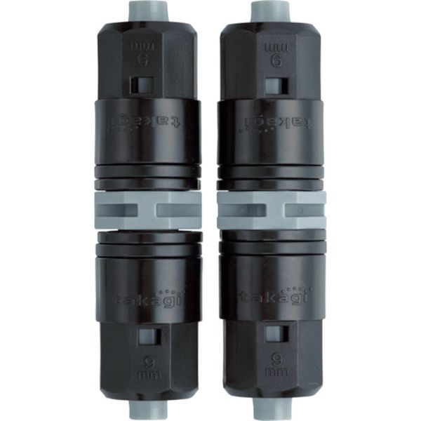 GKJ102 758-2501 (株)タカギ タカギ 9mmジョイント (2個入)