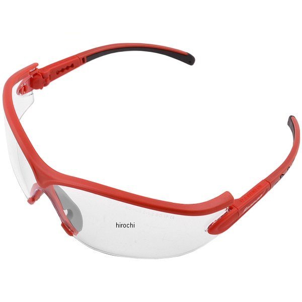 GLASS31R スナップオン Snap-on セーフティ ガラス レッドフレーム/クリアレンズ