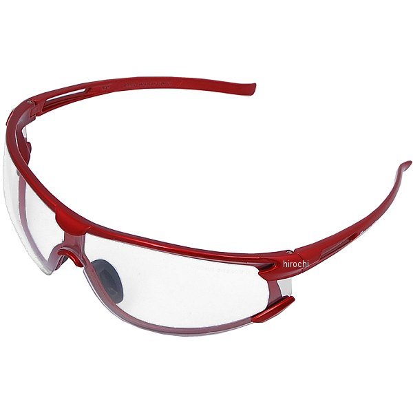GLASS60R スナップオン Snap-on メガネ セーフティ レッド フレーム/クリアレンズ