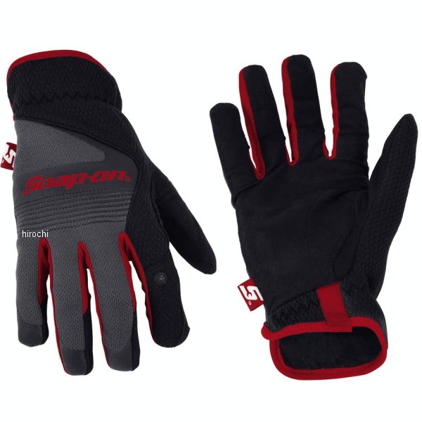 GLOVE300BM スナップオン Snap-on ファストフィット テクニシャングローブ ミディアム レッド/ブラック