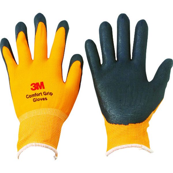 GLOVEORAS 469-6093 スリーエム 3M 一般作業用コンフォートグリップグローブ オレンジ Sサイズ
