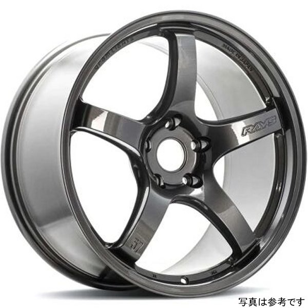 Gram ライト 57CR 17x9 +38 5x100 HS Gunmetallic ホイール (Min Order Of 20)
