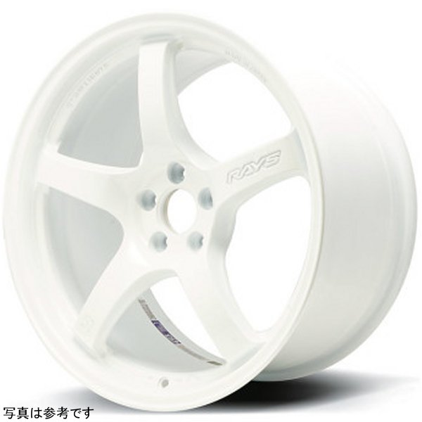 Gram ライト 57CR 18x9.5 +38 5-120 Ceramic Pearl ホイール
