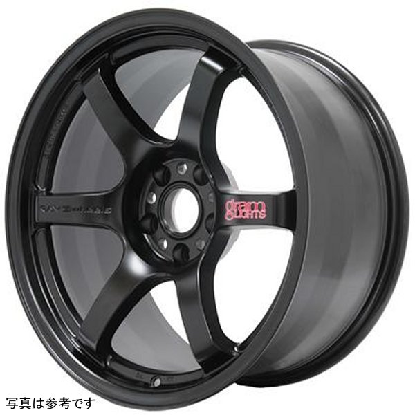 Gram Lights 57DR 17x9.0 +38 5-100 Semi グロスブラック Wheel