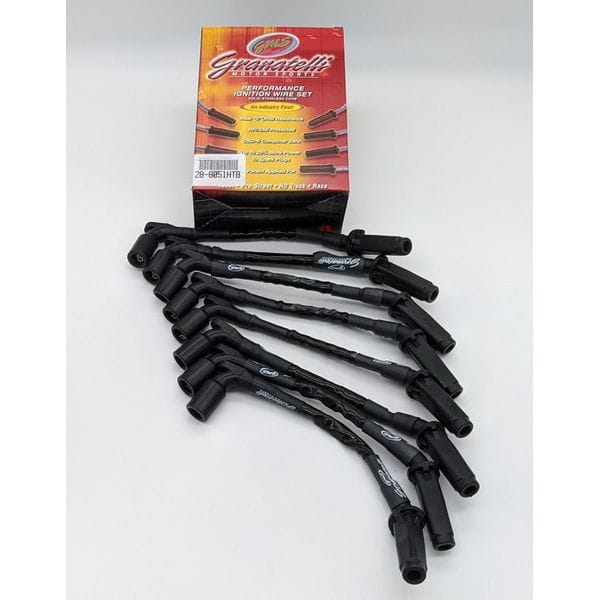 Granatelli 20-23 GM LT2 6.2L Hi-Perf Coil-Near-Plug Ignition Wire Connector Kit w/Black Jacket