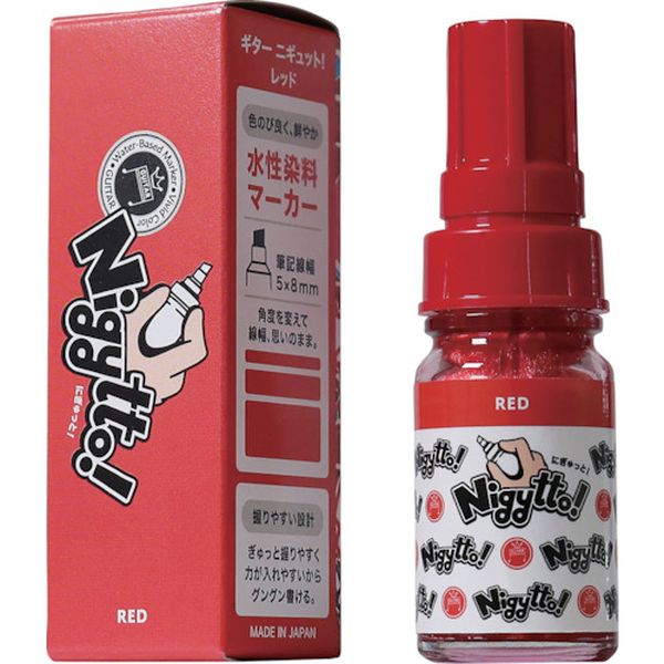 GNT2 473-4293 寺西化学工業(株) マジックインキ ギター ニギュット レッド