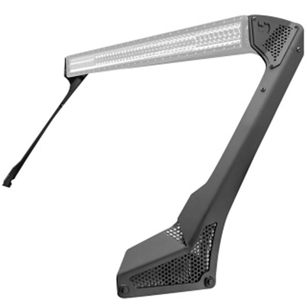 Go Rhino 18年-20年 Jeep ラングラー JL/JLU/Gladiator JT XE Windshield Light Bar Mount - 50in Single Row
