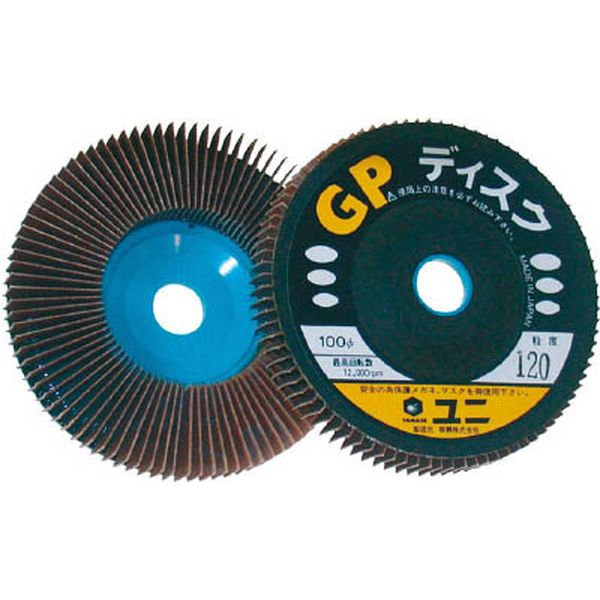 GP100SA6 322-4252 柳瀬(株) ヤナセ GPディスク＃100 10枚入り