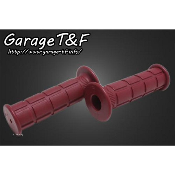 GP34RED ガレージT＆F タワーグリップ 22.2mmハンドル用 赤