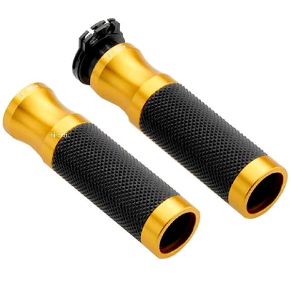 GR205G リゾマ rizoma グリップ Sport Line 22.2mmハンドル用 ゴールド