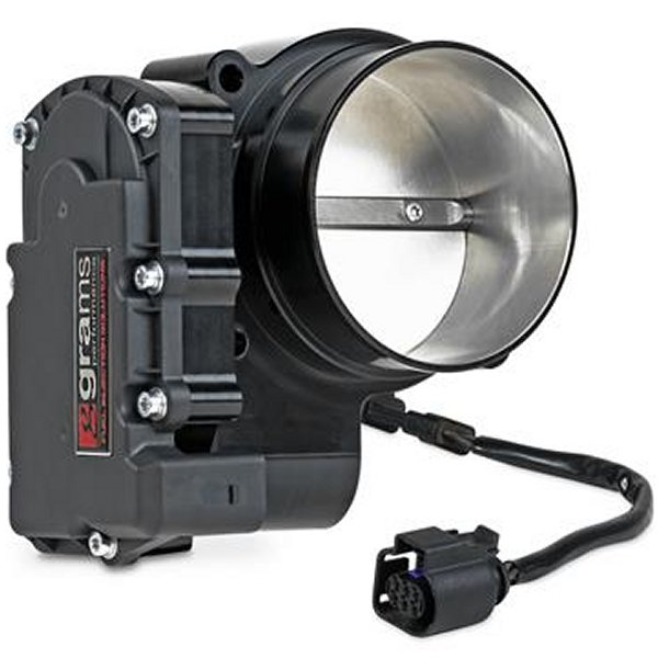 Grams Performance DBW Electronic 85mm スロットルボディ 15-16 フォード Mustang GT / F-Series 5.0L