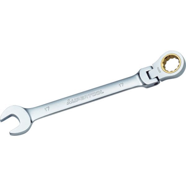 GRW19F 364-7951 (株)スーパーツール スーパー ギアレンチ フレックスタイプ 呼び：19 L＝248mm