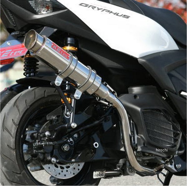gry-gpsm ケイツーテック K2tec フルエキゾースト GP-R STD M1 シグナス グリファス、X FORCE、NMAX ステンレス