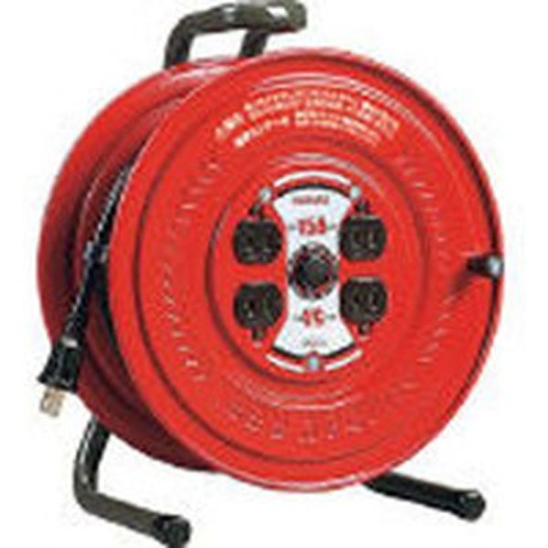 GS30S 418-9647 (株)ハタヤリミテッド ハタヤ 温度センサー付コードリール 単相100V30M