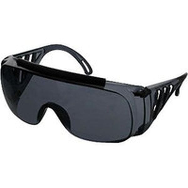 GS33 152-4721 トラスコ中山(株) TRUSCO 一眼型サイド付セーフティグラス グレー